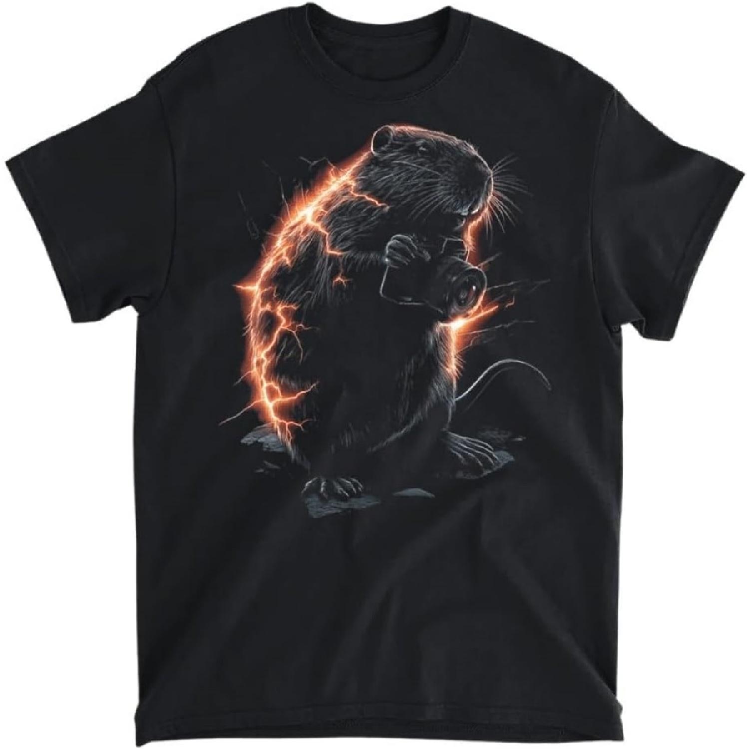 

Beaver Holds Camera Artwork Animal Lover Graphic Beaver T-Shirt, Tank Top, Long Sleeve, Sweatshirt, Hoodie Men Women Kids Made in Canada Black XXXXXL різнокольоровий