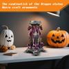 European And American Dragon Statue Candlestick Resin Craft Decorative Ornaments Halloween Desktop Decoration