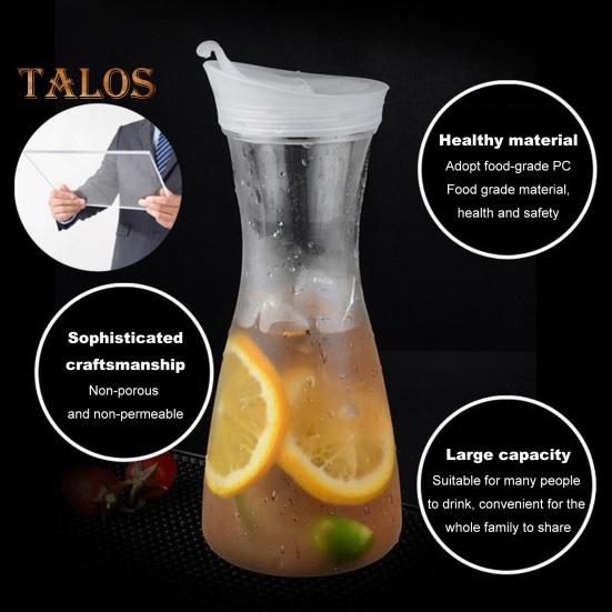 Bollitore elettrico in plastica da 1100/1600 ml con coperchio a ribalta, distributore di bevande per alimenti, brocca per bevande di succo di caffè e tè per casa, bar, cucina, ristorante, esterno