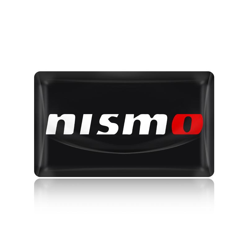 2/5/10 Stück Kohlefaser Lenkrad Auto Logo Emblem 3D Aufkleber für Nismo Nissan Juke Tiida Teana GTR 350Z 370Z 240SX Fairlady