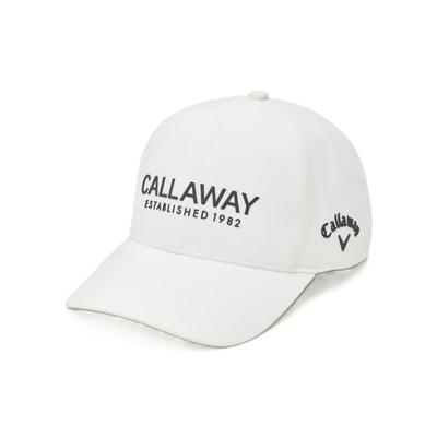 Basic Functional Sweatband and Logo TPU Classic Golf [Callaway] Cap, Model, Water-repellent, (Moisture-wicking Quick-drying), Print, Cap, C26990113,