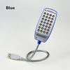 USB LED stolní lampy 5V noční světlo Stolní lampa na čtení Žárovka Bedroom Study 28 LED