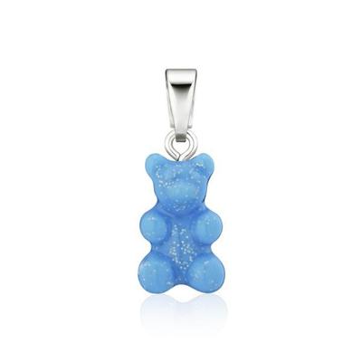 [CRYSTAL HAZE]BEAR-LAGOON-CLASSICCONNECTOR zilveren bedel