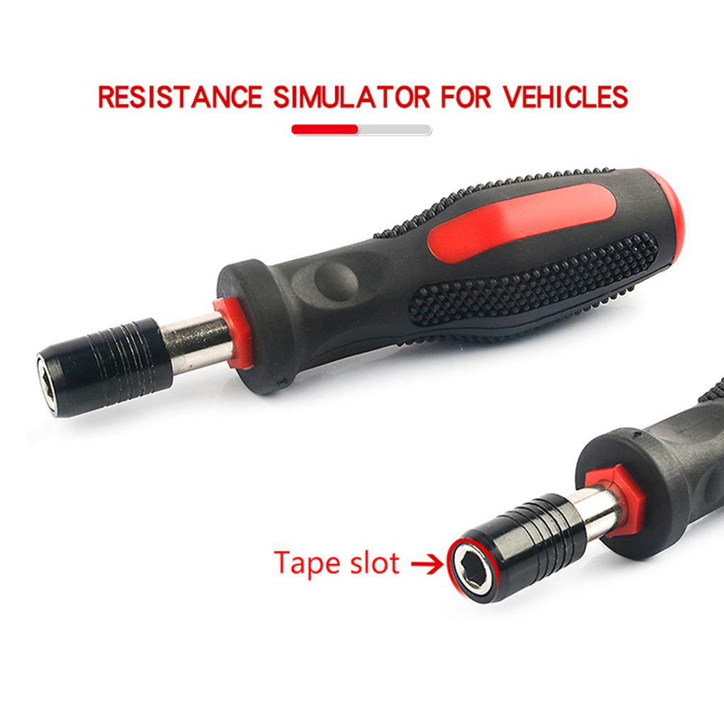 1/4" Screwdriver Handle Hex Drive Magnetic Bit Holder Screwdriver Spinner Handle Bit Holder Ratchet Socket Wrench Tool