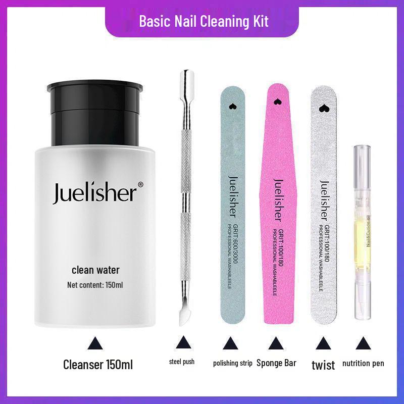 Nail Polish Remover for Gel, UV Gel, and Regular Polish - Large Bottle with Free Shipping.