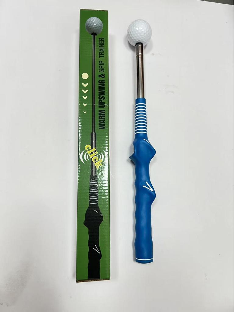 Left-Handed Telescopic Golf Swing Trainer for Beginners