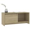 Vidaxl Szafka Pod Tv, Dąb Sonoma, 90X35X40 Cm, Materiał Drewnopochodny