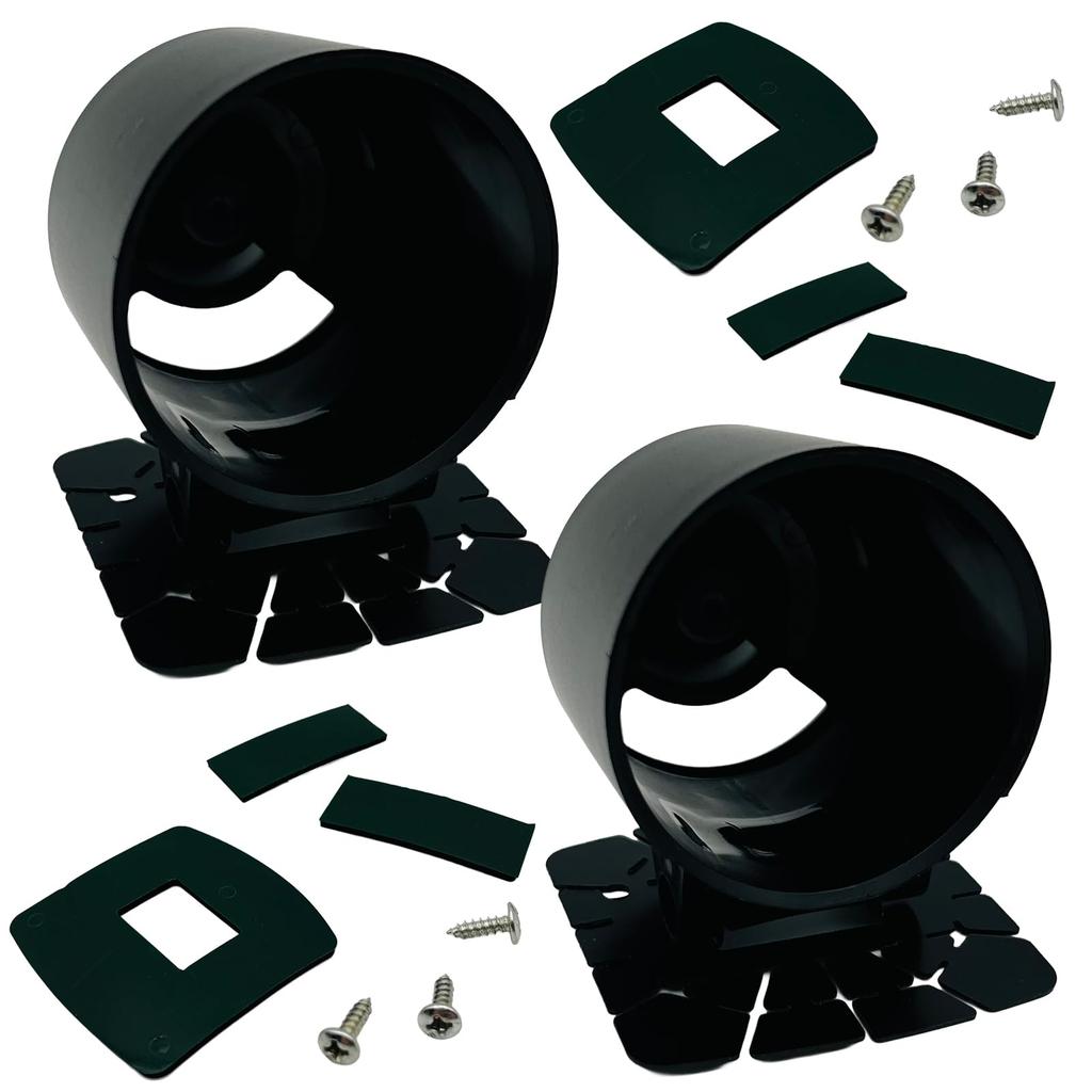 LISPHOS Meter Holder, Boost Meter, Tachometer, Car, Additional Meter, Meter Panel, Meter Cover, Meter