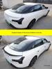 Compatible with XPeng MONA M03: Sports Rear Wing, Blade Spoiler Upgrade, and Exterior Modification Accessories.