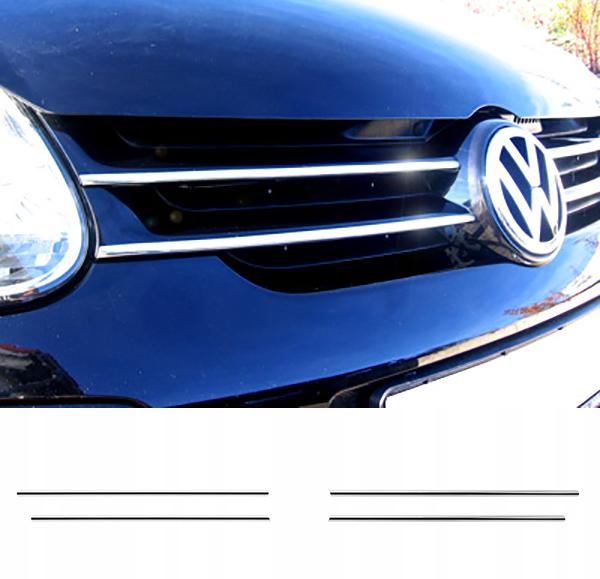 VW GOLF V Mk5 - CHROME GRILL Grille Trim Tuning
