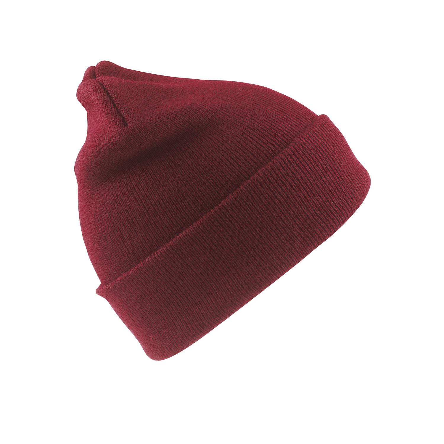 Result Winter Essentials Berretto di lana per bambini/ragazzi One Size borgogna