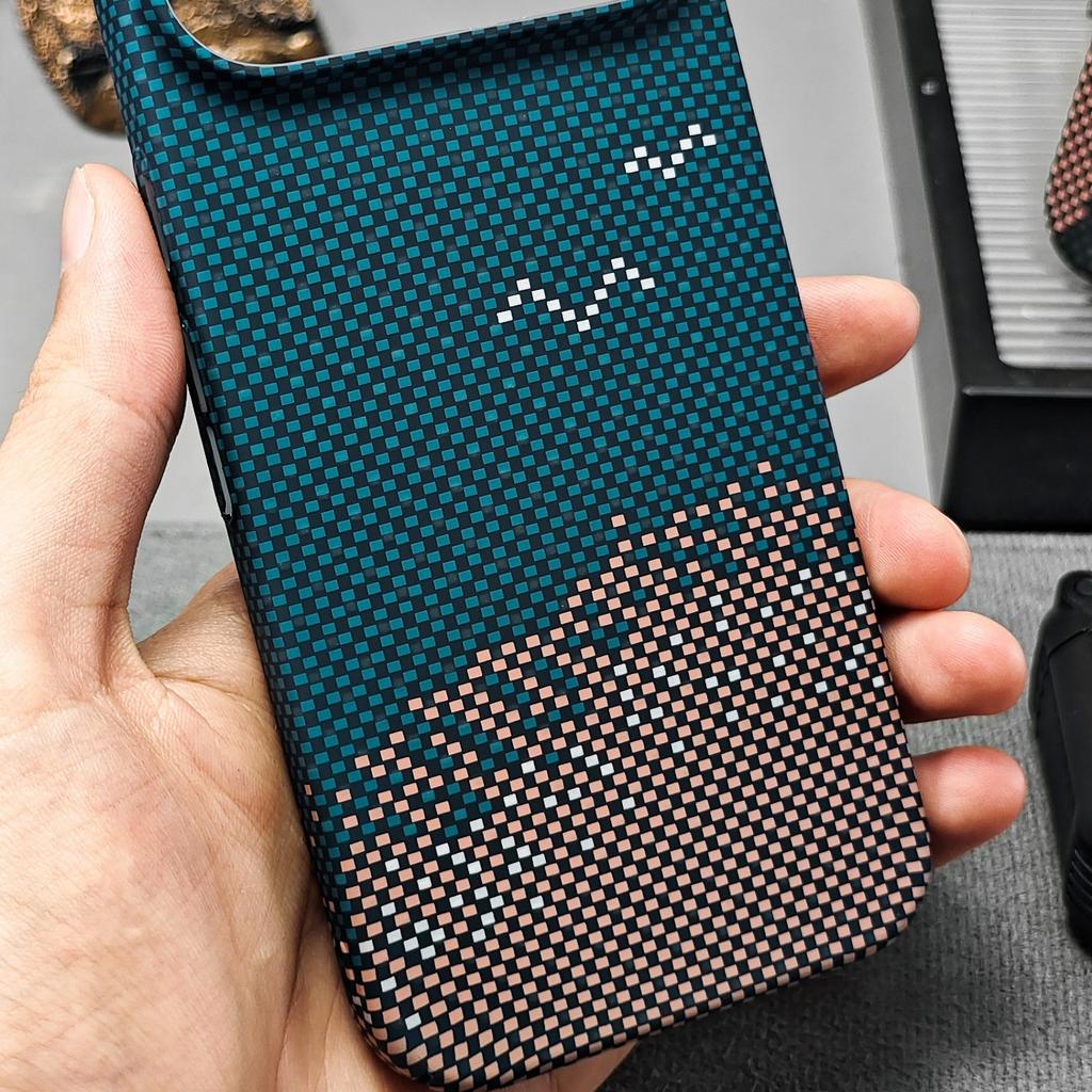 Applicable to Google 11pro mobile phone case all-inclusive magnetic woven non-slip Gooqle11 climbing blue sea advanced tide brand