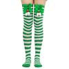 Women's Bowknot Christmas Stocking Pom-pom Socks Over-the-knee Socks
