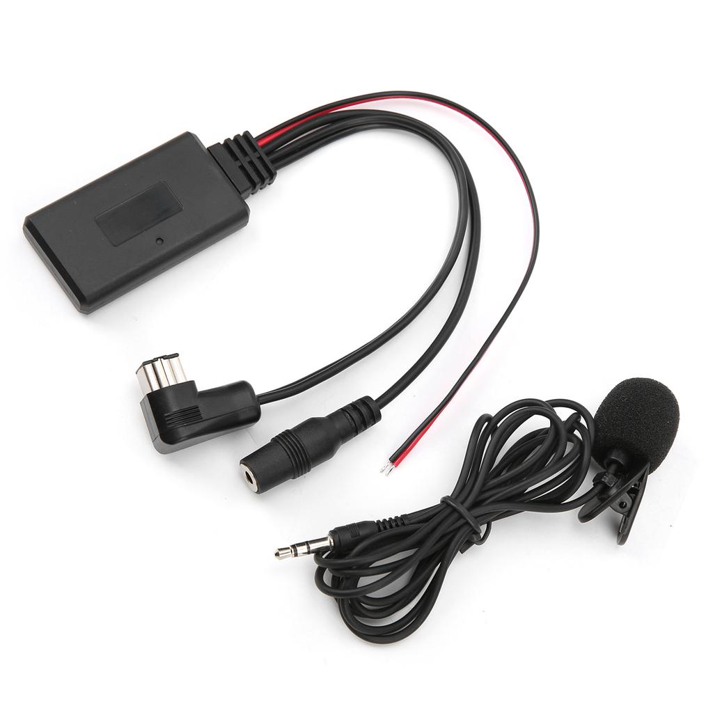 Car Stereo Microphone with AUX Audio Cable Bluetooth 5.0 Replacement for Pioneer Radio IPBUS