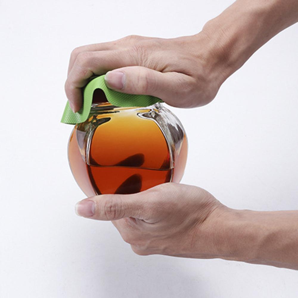 3pcs Anti-Skid Jar Opener Rubber Bottle Grip Pad Creative Jar Gripper Pad  Kitchen
