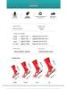 Herbst/Winter Rutschfeste Mittelhohe Fußballsocken: Schweißabsorbierend, Frotteesohle, Professionelle Trainingssportsocken