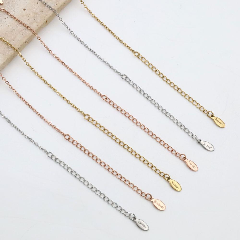 No Fading, Personalized Cartoon Shape, Family Of Four Pendant, Stainless Steel Bracelet, Same Jewelry For Men And Women
