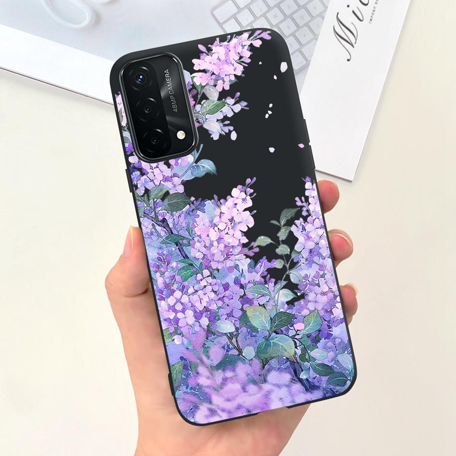 For Oppo A74 4G Case Oppo A54 A94 Cute Fashion Panted Cover Soft TPU Phone Case For Oppo A94 A 54 74 OppoA54 OppoA94 Fundas Capa