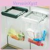 Kitchen Foldable Holder Bag Garbage Cabinet Door Hanging Trash Can Waste Bin Bathroom Basin Towel Storage Rack Kitchen Organizer