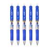 5Pcs M&G K-35 4 Colors Press Type Gel Pen The New Concept Design Pen School and Offic Stationery