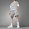 Adidas Originals Trefoil Solid Stripe Logo Casual Shorts Men Bottoms Grey HC3824