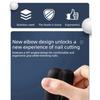 Curved Head Anti-splash Toenail Clippers Large Opening Design Professional Nail Cutter for Thick Hard Toenails Elderly Use