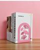 Chinese Style Ancient Architecture Metal Bookends: Decorative Desktop Ornaments and Book Support Clips