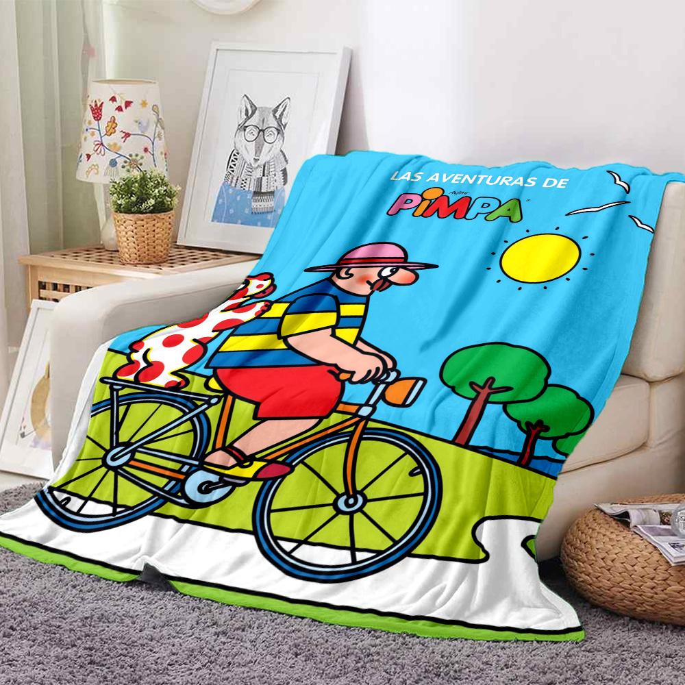 Pimpa Blanket, High quality Comfortable for All Seasons, Home Decor, Warmth and Comfort