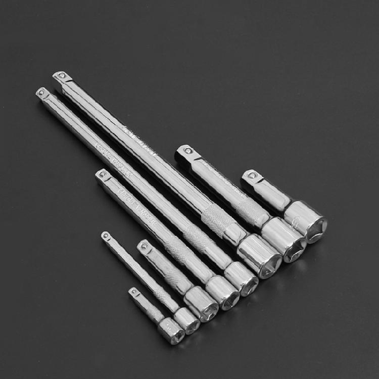3Pcs Universals 3/8" or 1/2" Drive Socket Ratcheting Wrench Extension Bar 3 Length for Mechanics Hobbyists Enhances Grip