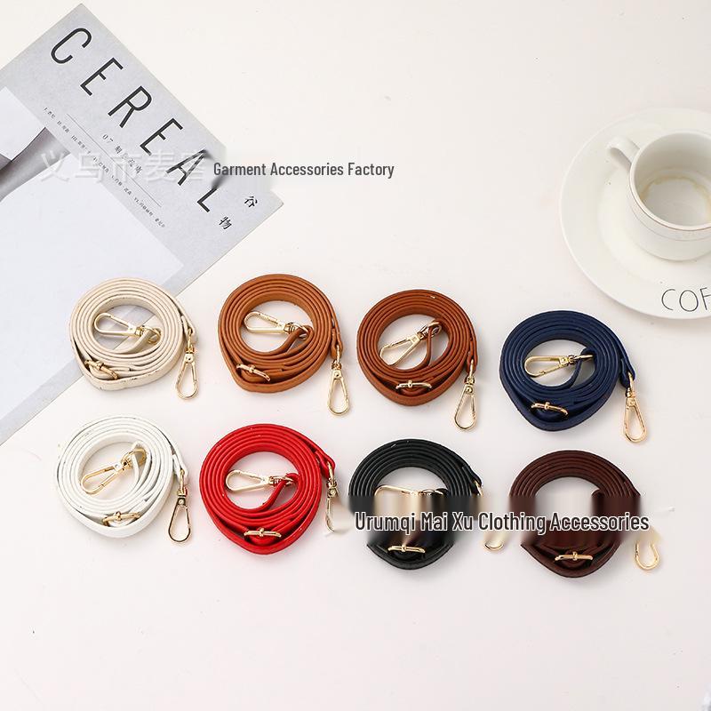 Adjustable 1.2CM Thin Crossbody Bag Strap in 8 Colors, 45g - Handmade DIY Accessory