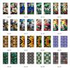 Colorful Retro Floral & Bird Static Cling Window Film - No Glue, Removable