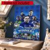 Chelsea Fc Personalized Text Diamond Painting Round Diamond Mosaic Rhinestones Diamond Embroidery Craft Kit Wall Decor Without Frame