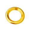 Decorations C Ircle Trims Loudspeaker Anodized Aluminum Car Door Audio Speaker Rings Trims for H Onda Civic 2016 2017 2018 2019