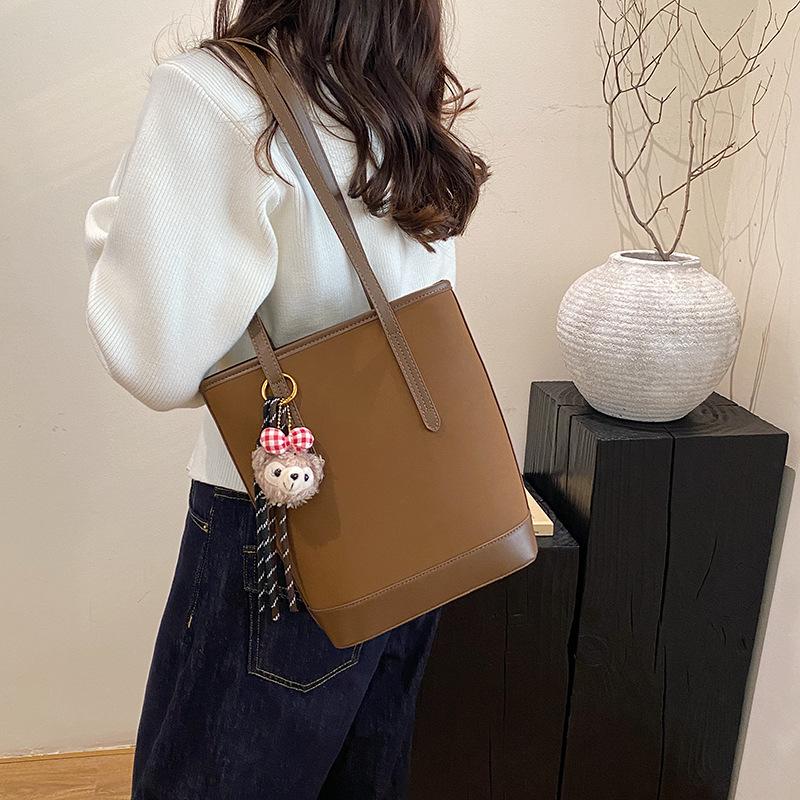 2025 New Fashion Trend Women's Shoulder Bag Crossbody Bag Bucket Bag Macaron Premium Textured Bag
