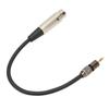 3.5mm to XLR Microphone Cable DC 3.5mm Male to XLR Female Microphone Connection Cable0.3m