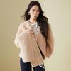 Women's Pure Wool Shearling Coat