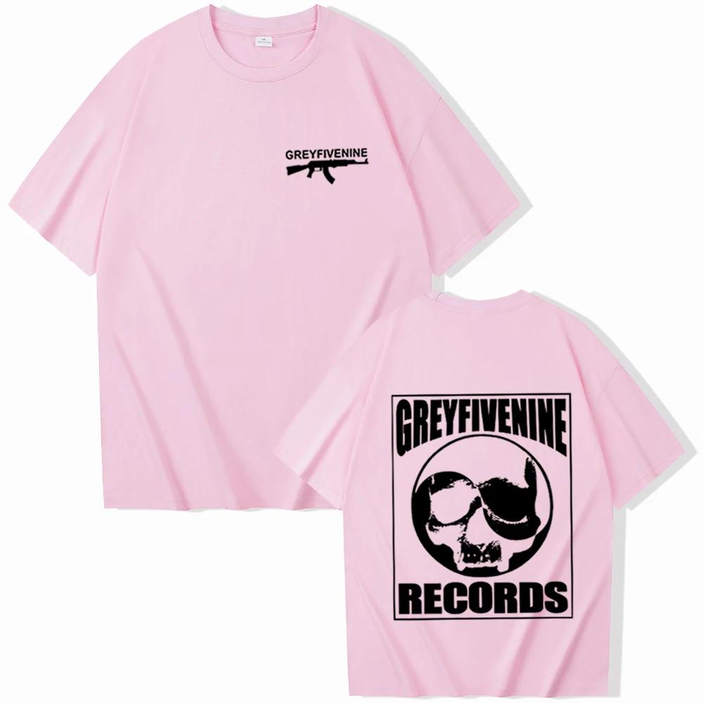 

GREYFIVENINE G59 Records Футболка Футболка для фанатів Suicideboys Унісекс Хіп-хоп Мода Повсякденні футболки 2025 чоловіки жінки топи футболки XL