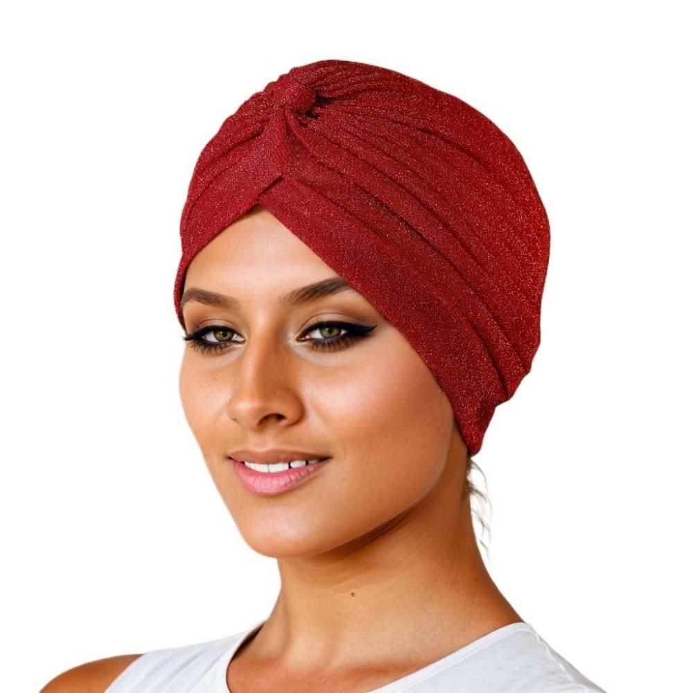 Elastic Twist Knot Turban Hat Wrap Style Cancer Chemo Hat New Islamic Headband  Women Headwear