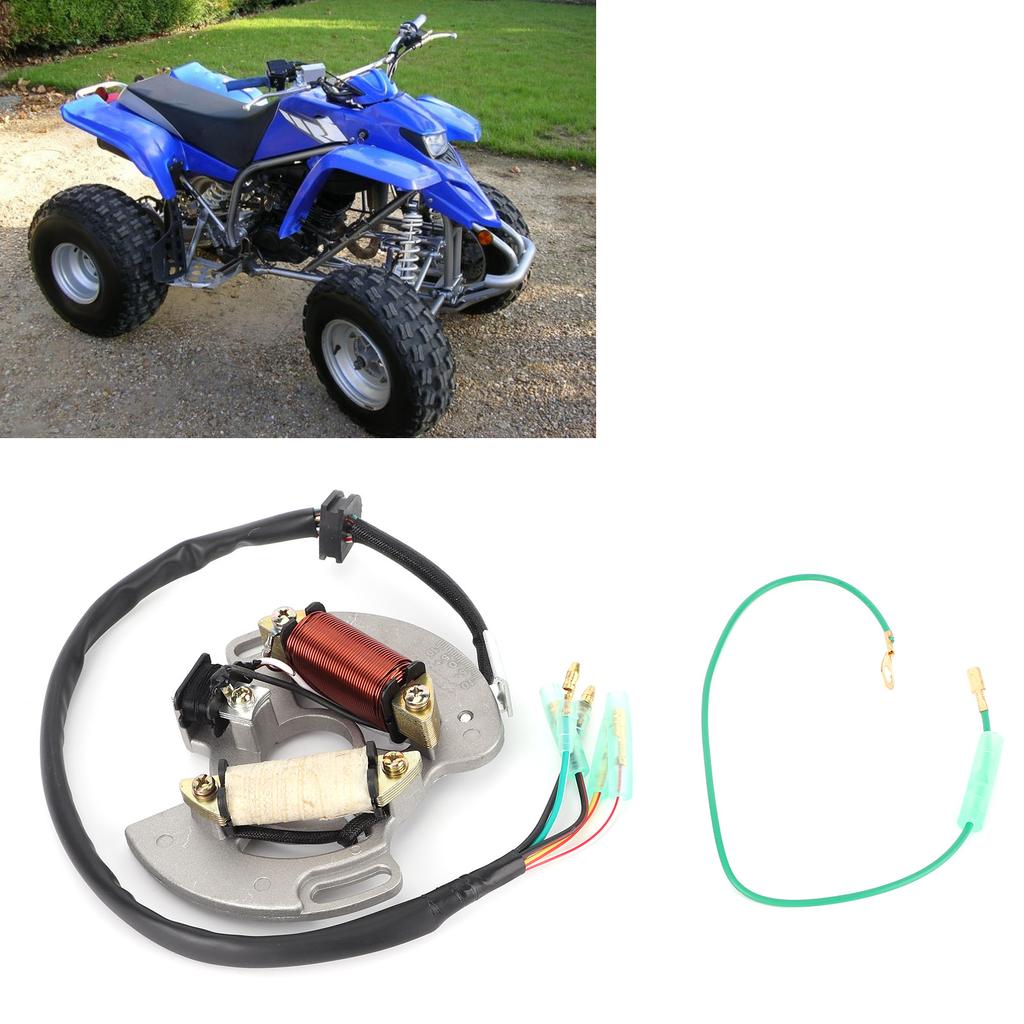 Generator Stator with Harness 5VM‑85560‑00‑00 Fit for Yamaha Blaster 200 YFS200 2003‑2006