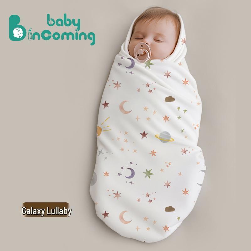 Pure Cotton Four Seasons Baby Swaddle Blanket - Anti-Startle, Newborn Essential