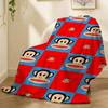 Julius the Monkey Character Throw 240g flannel blanket, suitable for sofas, beds, offices,  exquisite gift blankets