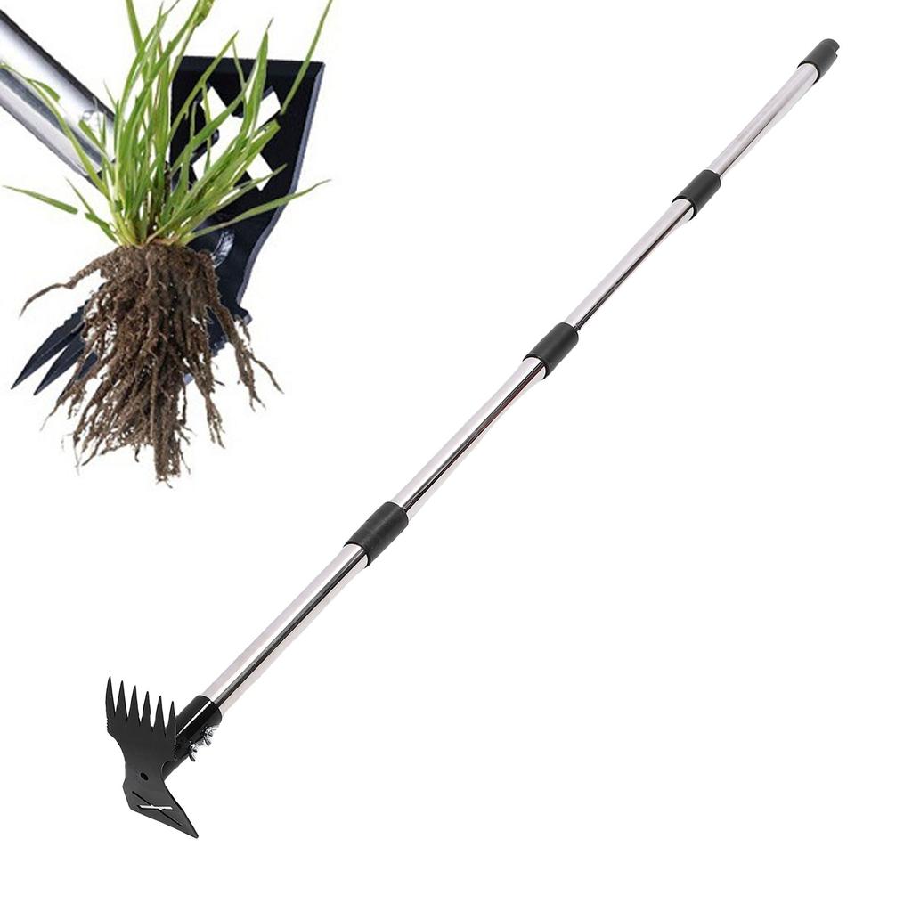 Pull Tool, Hoe Garden Tool with Handle, Hand ing Rake Remov Manual for Gardening Patio Farm Flow Bed