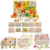 Premium Quality Wooden Animal Letter Puzzle For Early Learning Baby Kids Educational Toys