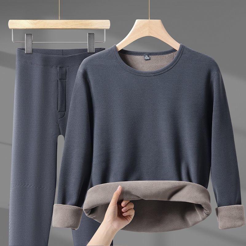 Fleece Thermal Underwear Set Men Women Ultra Warm Thick Base Layer Winter