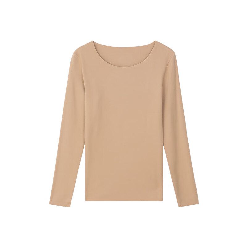 Anlifang Women's Modal Blend Long-Sleeve Round Neck Base Layer Top