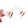 2/4PCS Transparent Car Door Corner Anti-collision Covers Stickers Center Cover For X-trail Tiida Versa Sentra Juke Rogue