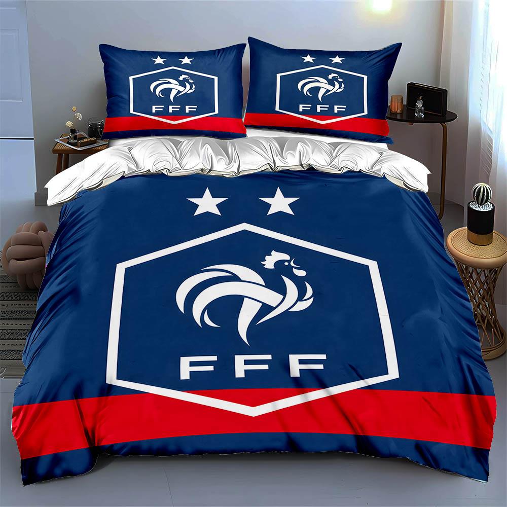 Rooster Emblem Design Bedding Duvet Cover Sets Duvet Covers Pillowcases Gifts (1 * Duvet Cover 2 * Pillowcases, Without Duvet Insert)