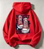 Winter and Autumn Gift Children's Warm Fur-Robed Hooded Sweatshirt - American Retro Casual Sporty Hooded Sweatshirt