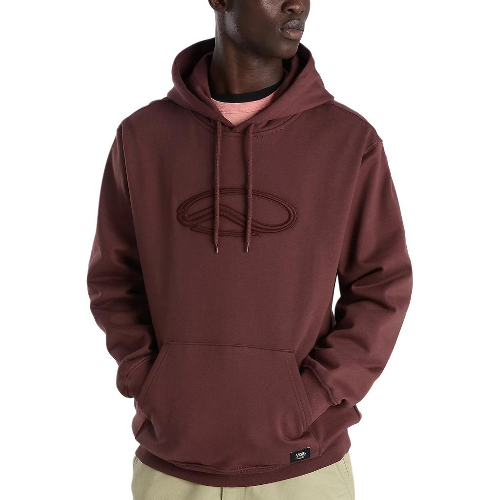 Vans Oval Soft Comfortable Sports Fashion Pullover Loose Long Sleeve Sweatshirt Men sweatshirt Brown VN000HPW7YO