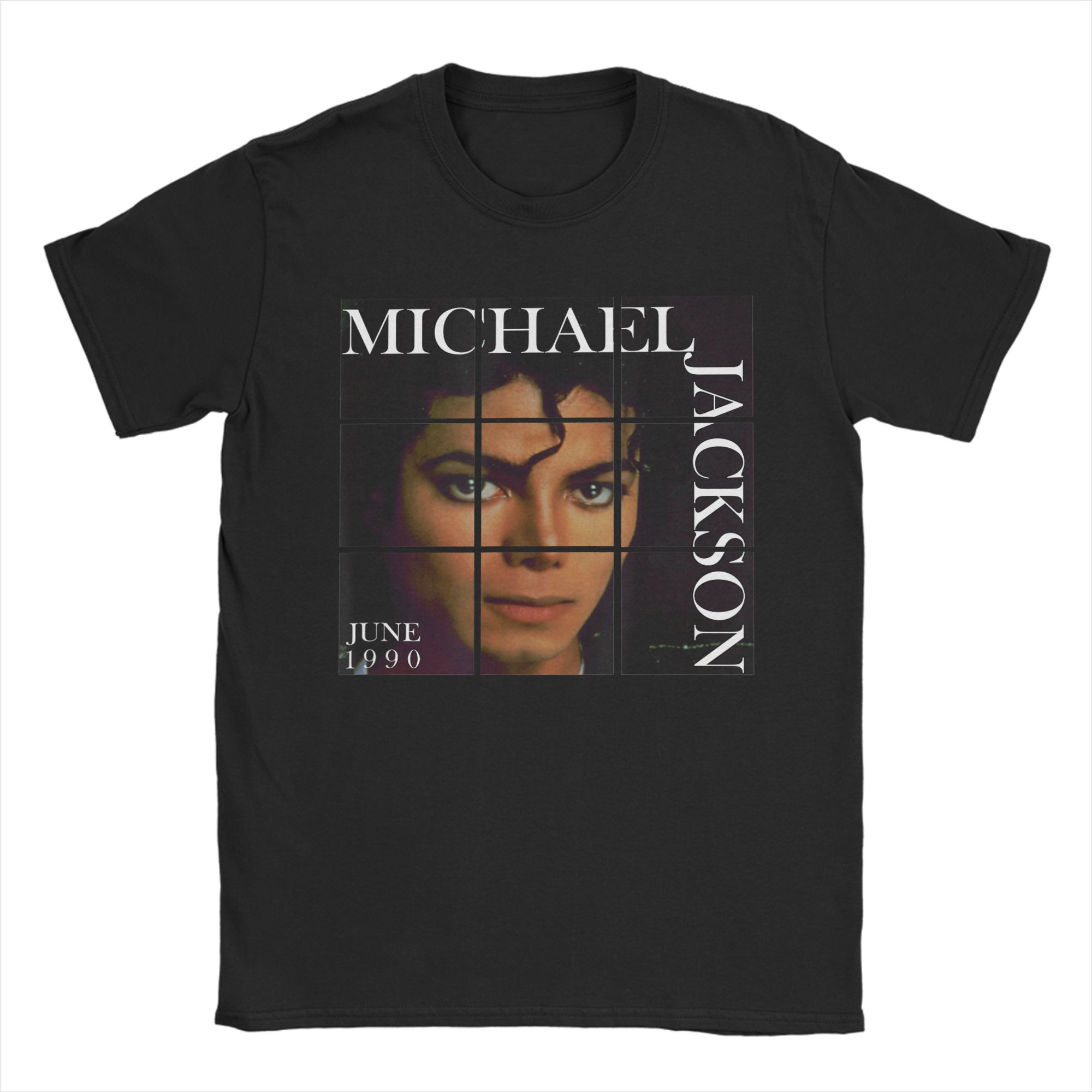 

Уникальная футболка The King of Pop Майкл Джексон Мужская с круглым вырезом Чистый хлопок Футболка с коротким рукавом 4XL 5XL Одежда S
